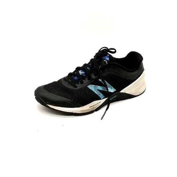 New Balance Womens Sneaker Minimus Black Rapid Rebound Shoe Vibram Lace‎ Up 6 - Picture 1 of 12